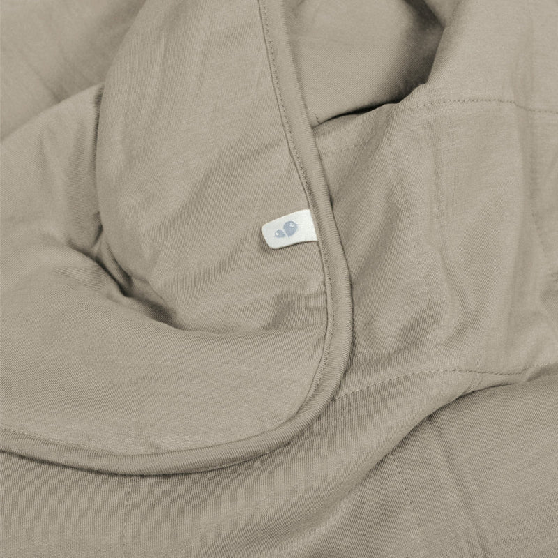 Bamboo Quilted Blanket - Charcoal
