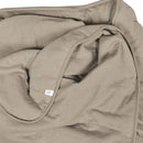 Couverture en bambou - Taupe