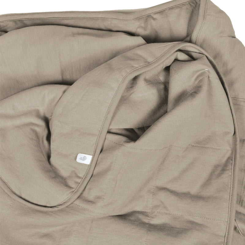 Bamboo Quilted Blanket - Charcoal