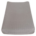 Housse pour matelas à langer en mousseline - Taupe — Perlimpinpin
