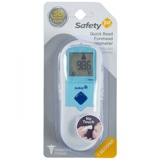 Fast-read forehead thermometer