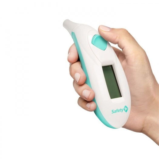 Fast reading auricular surface thermometer