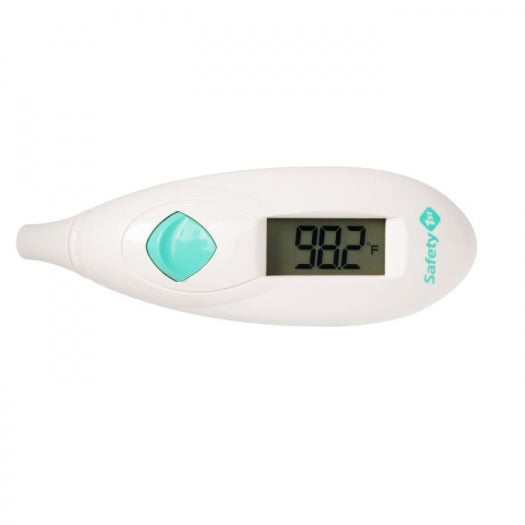 Fast reading auricular surface thermometer