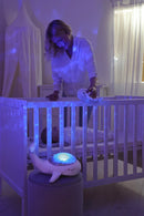 Veilleuse Tranquil Whale - Baleine Blanche avec bébé