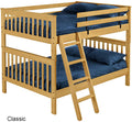 Lit superposé 54''/54'' Mission - Classic — Crate Designs