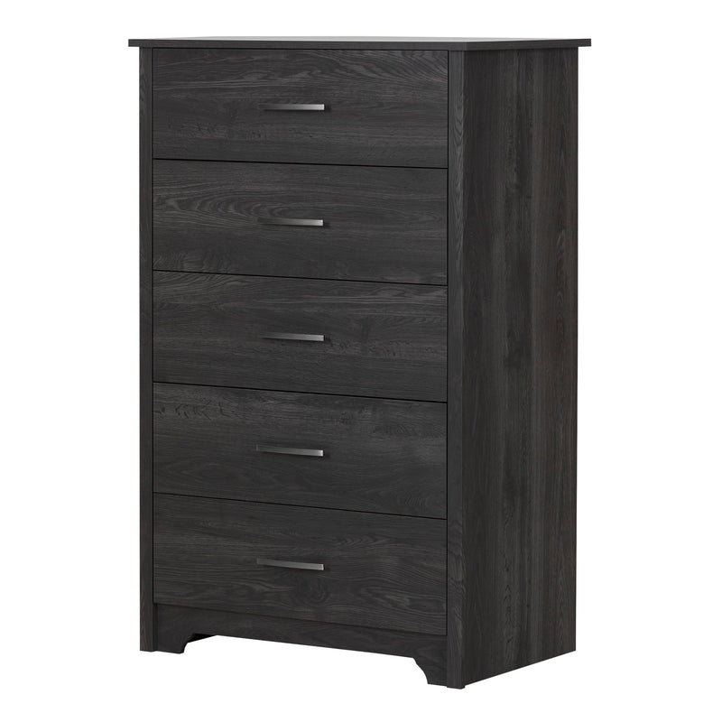 5-Drawer Chest  Fusion Gray Oak 11317