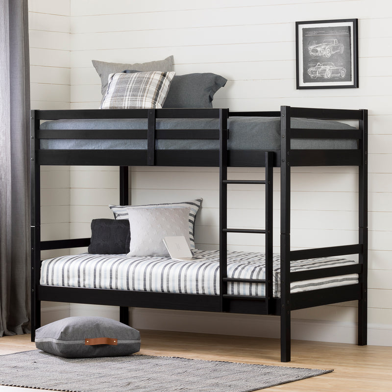 Industrial Bunk Beds 39'' Induzy Matte Black 11819