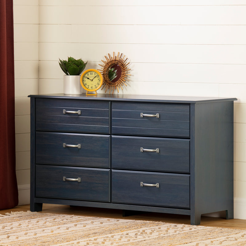 Ulysses - 6-Drawer Double Dresser -- Myrtille