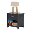 Ulysses - 1 Drawer Bedside Table -- Myrtille
