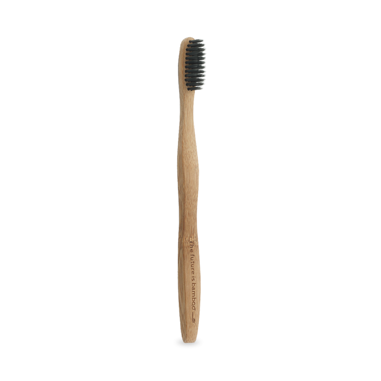 Adult Bamboo Toothbrush - Charcoal