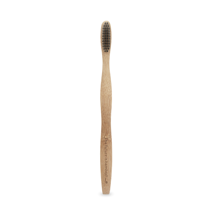 Adult Bamboo Toothbrush - Charcoal