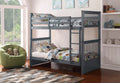 Lits superposés 39"/39" - Gris — IFDC