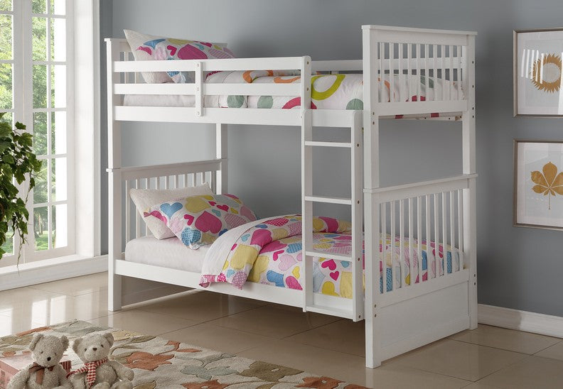 Bunk beds 39 "/ 39" - White