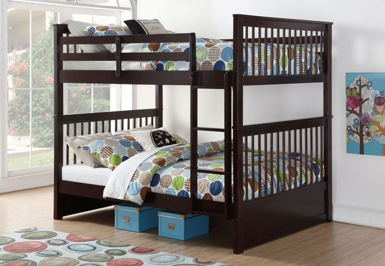 54 "/ 54" bunk beds - Espresso