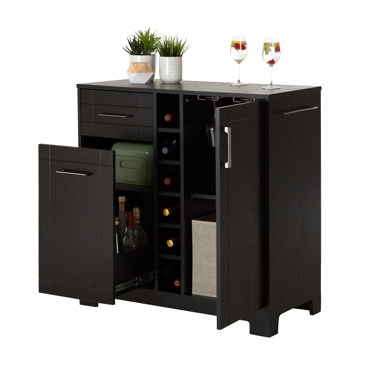 Vietti bar cabinet best sale