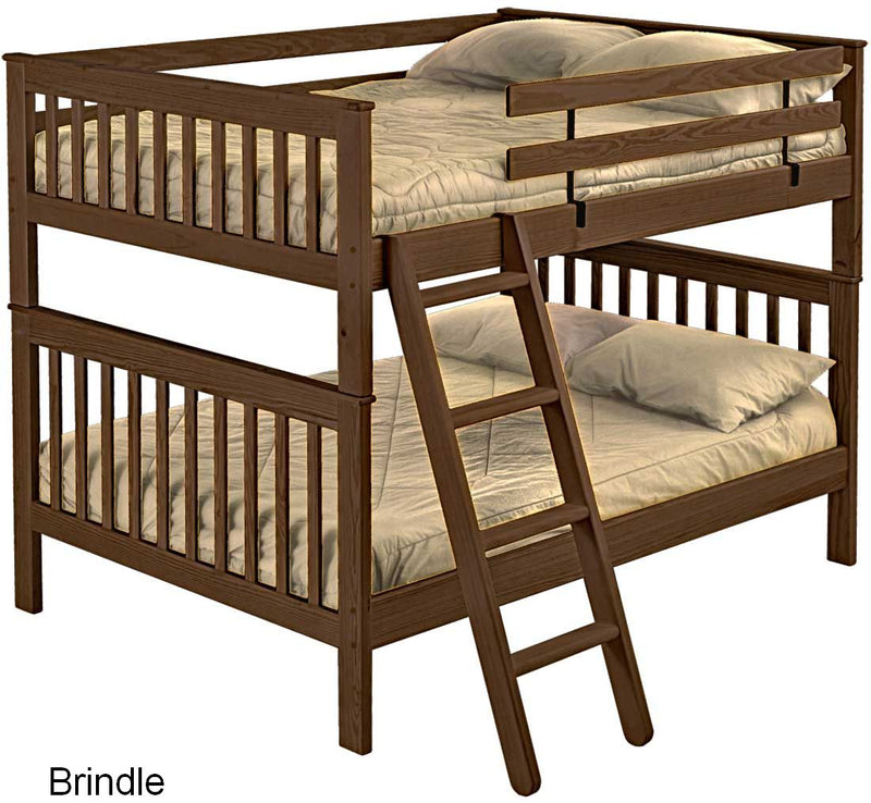 54''/54'' Bunk Bed Mission - Brindle