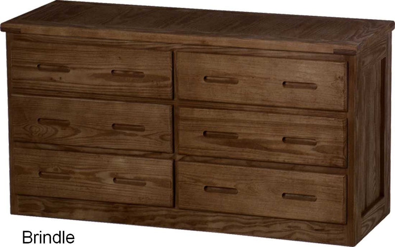 6 drawers Desk - Brindle
