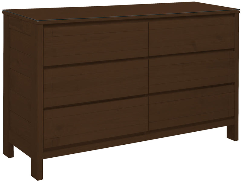 WildRoots 6 drawers Desk - Brindle