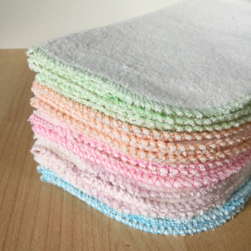 15 Washcloths - Organic Cotton