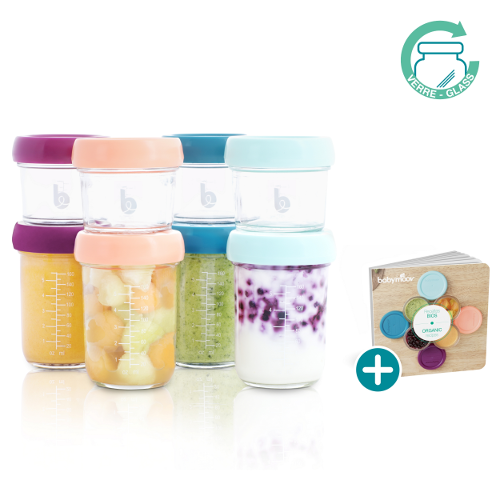 Babymoov Babybols - Hermetic Glass Storage Containers 