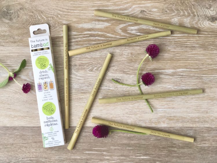 Bamboo Straws - packs of 6