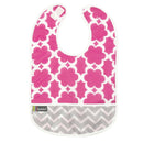 Bavoir imperméable - Fleurs Moderne