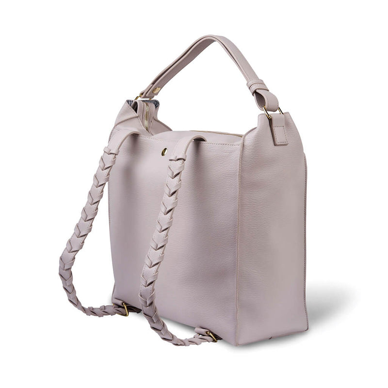 Sac à couches Lucia - Gris blush