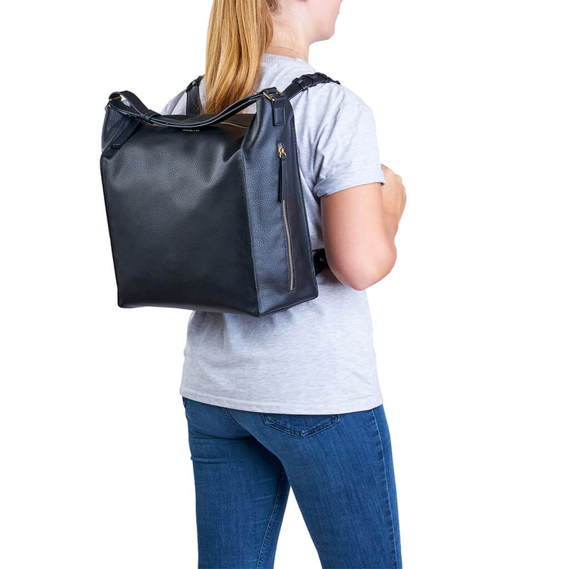 LUCIA CHANGING BAG BLACK