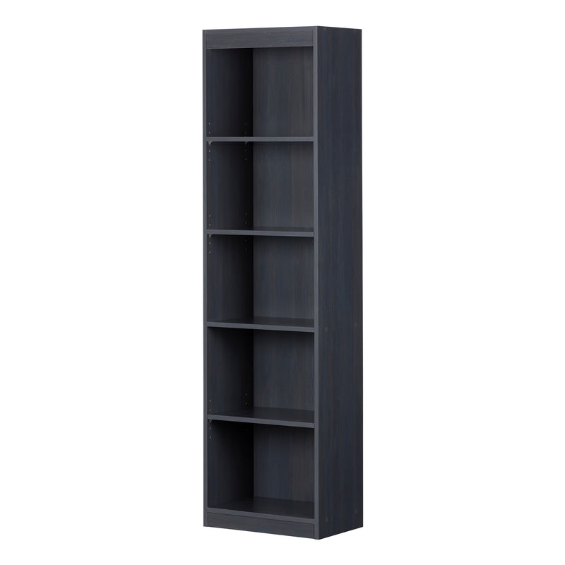 Axess - 5-Shelf Narrow Bookcase - Myrtille