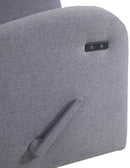 Fauteuil Berçant Pivotant Manuel avec port USB - Beige