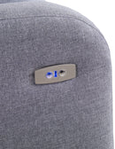 Fauteuil Berçant Pivotant Électrique avec port USB - Beige