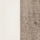 6-Drawer Double Dresser  Plenny White Wash and Weathered Oak 12235