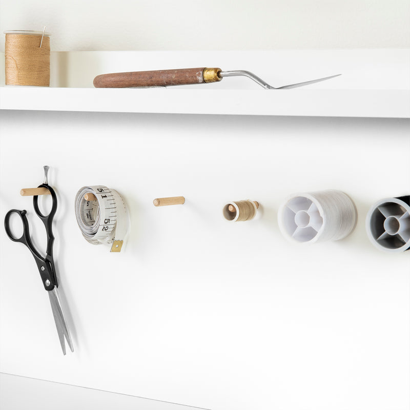 Crea - Craft Table with Hutch