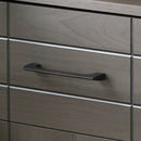 Meuble bar avec rangement Vietti - Érable cendré