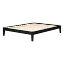Base de lit queen 60" Vito-Noir solide