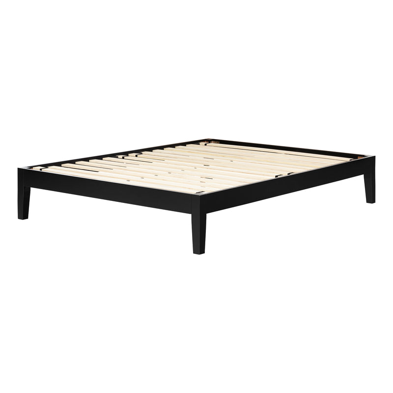 Base de lit 60" Vito-Noir solide