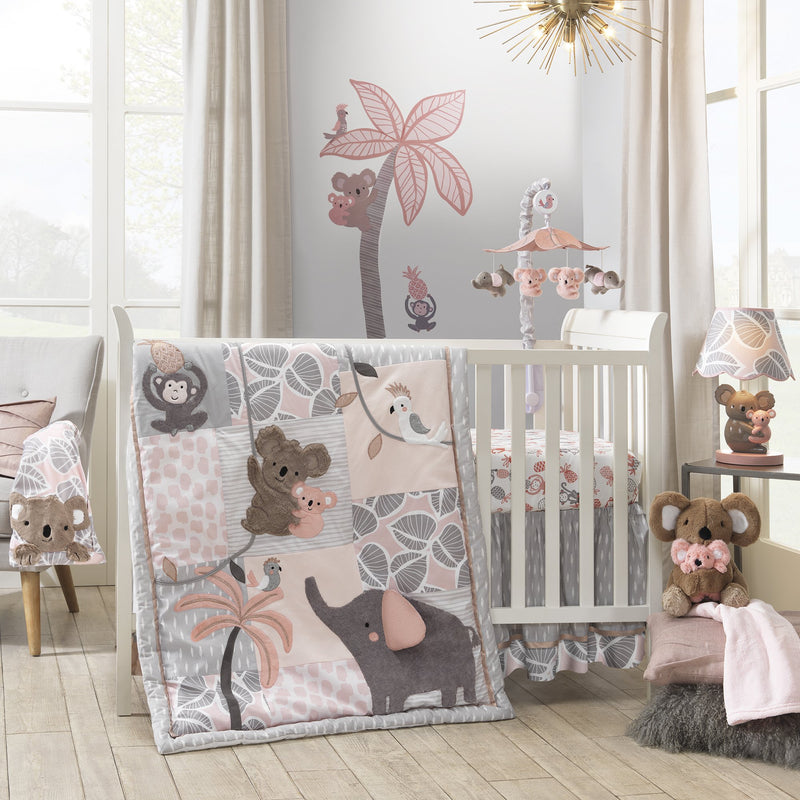 Calypso 4-Piece Crib Bedding Set