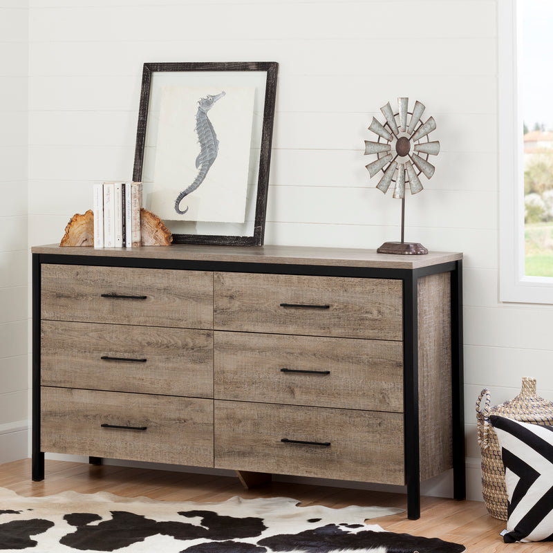 Munich - 6-Drawer Double Dresser