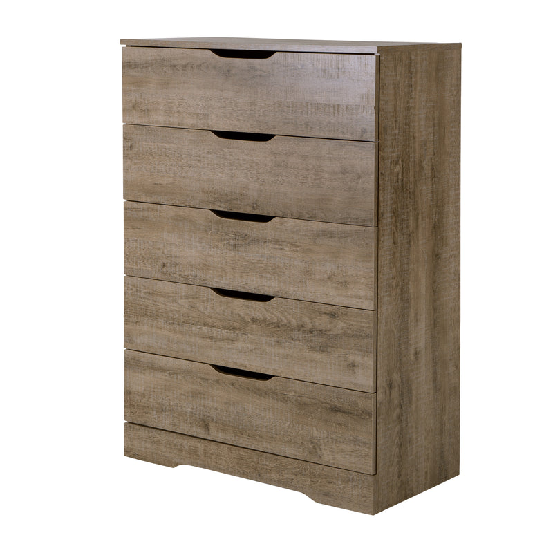 5-Drawer Chest  Holland Weathered Oak 9075035