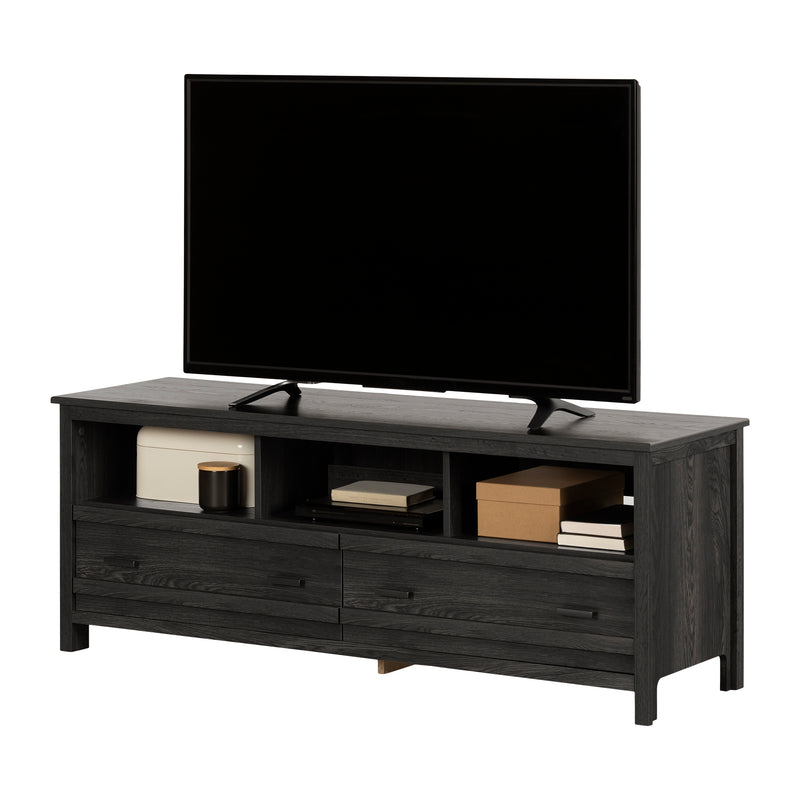 Meuble TV 60" Exhibit - Chêne gris