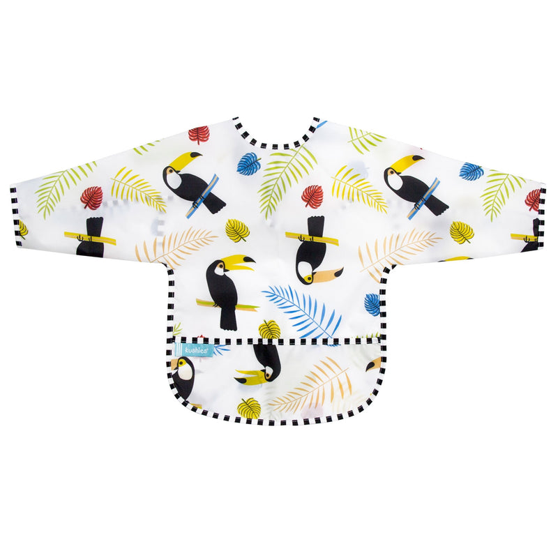 Bavoir imperméable avec manches - Toucans