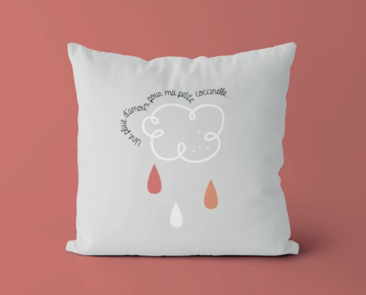 Decorative cushion - Little Ladybug