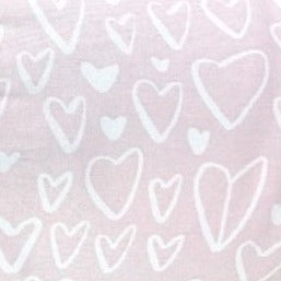 Pink Hearts (Regular nursing pillow)