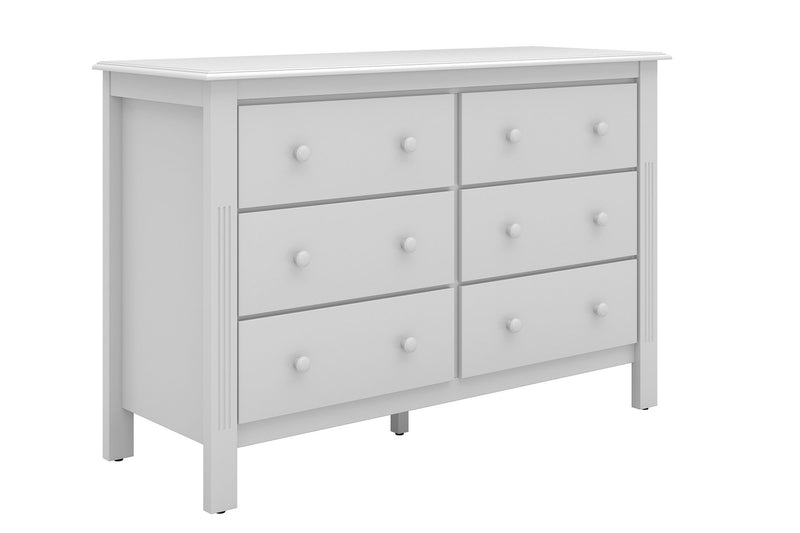 Crib and double dresser Caleb 4000 White Adams Crib and double dresser Caleb 4000 White Adams