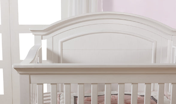 Como forever crib and double dresser Vintage White