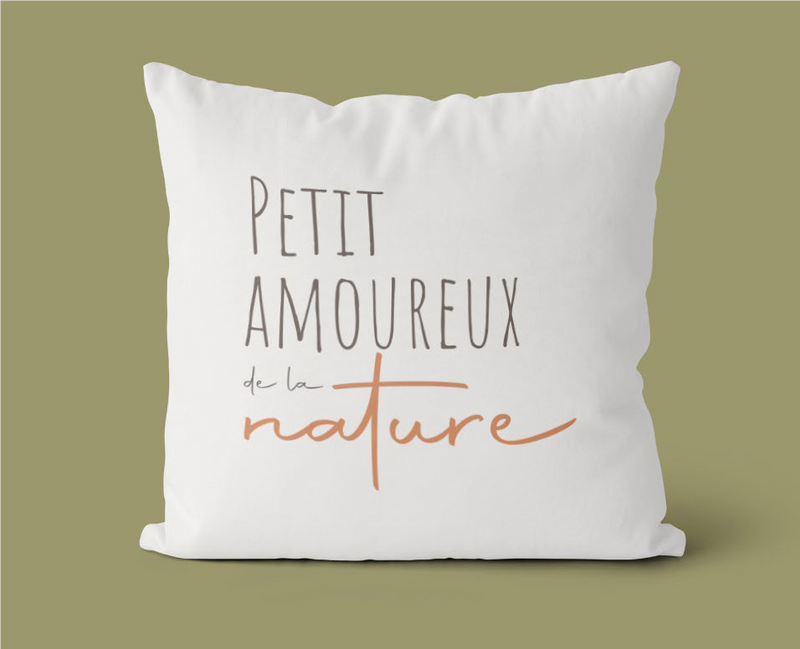 Coussin décoratif -Réserve naturelle