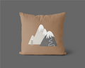 Coussin décoratif - Nuit enneigée — Textile Patlin