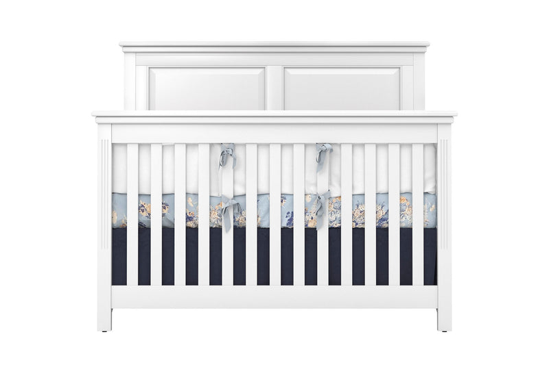 Crib and double dresser Caleb 4000 White