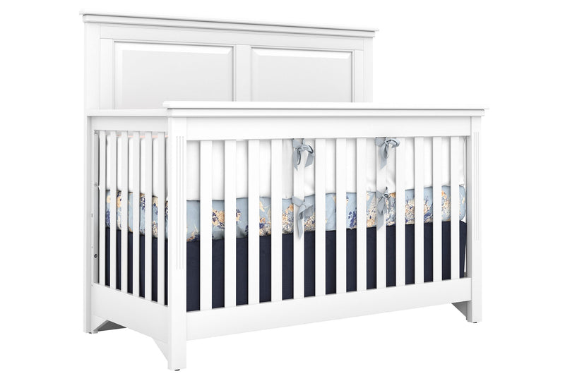 Crib and double dresser Caleb 4000 White