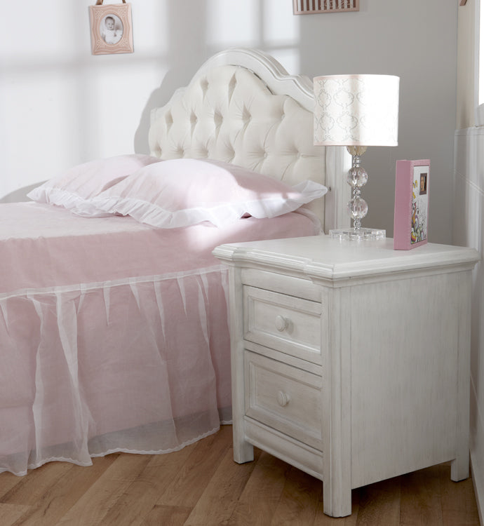 Nightstand Cristallo Vintage White